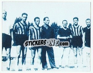 Sticker Edmondo Fabbri - 1942-43 - La Storia dell'Inter
 - Masters Edizioni