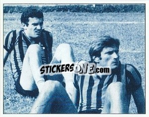 Sticker Facchetti, Graziano Bini - 1978-79 - La Storia dell'Inter
 n. 203 - Masters Edizioni