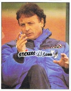 Sticker Ilario Castagner - 1984-85