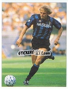 Sticker Jurgen Klinsmann (1989-90) - La Storia dell'Inter
 n. 305 - Masters Edizioni