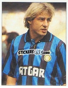 Sticker Jurgen Klinsmann (1991-92)