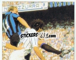 Sticker Karl-Heinz Rummenigge - 1985-86 - La Storia dell'Inter
 - Masters Edizioni