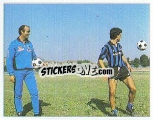 Sticker Mario Corso - 1985-86 - La Storia dell'Inter
 n. 250 - Masters Edizioni