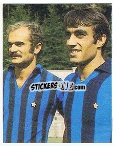 Cromo Mazzola / Pietro Anastasi - 1975-76 - La Storia dell'Inter
 - Masters Edizioni