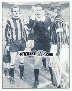 Sticker Mazzola / Rivera - 1972-73 - La Storia dell'Inter
 n. 180 - Masters Edizioni