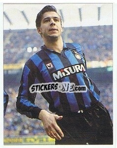 Sticker Nicola Berti (1990-91)