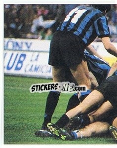 Sticker Nicola Berti (1990-91)