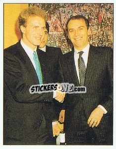 Sticker Pellegrini / Karl Heinz Rummenigge