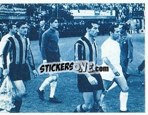 Sticker Prater in Vienna v Real Madrid - 1963-64 - La Storia dell'Inter
 - Masters Edizioni