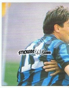 Sticker Serena, Mandorlini (1988-89) - La Storia dell'Inter
 n. 290 - Masters Edizioni