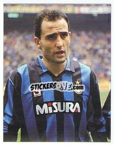 Sticker Sergio Battistini (1990-91) - La Storia dell'Inter
 n. 317 - Masters Edizioni