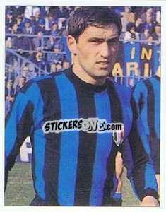 Sticker Tarcisio Burgnich - 1965-66 - La Storia dell'Inter
 n. 145 - Masters Edizioni