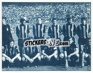 Sticker Team Photo - 1970-71 - La Storia dell'Inter
 n. 168 - Masters Edizioni