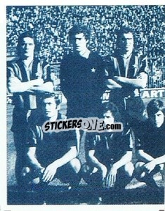 Sticker Team Photo - 1972-73 - La Storia dell'Inter
 n. 177 - Masters Edizioni