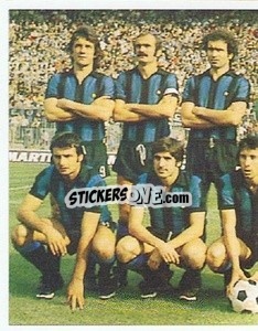 Sticker Team Photo - 1975-76 - La Storia dell'Inter
 n. 187 - Masters Edizioni