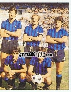 Sticker Team Photo - 1976-77 - La Storia dell'Inter
 n. 192 - Masters Edizioni