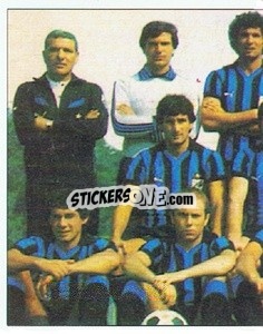 Sticker Team Photo - 1979-80 - La Storia dell'Inter
 n. 207 - Masters Edizioni