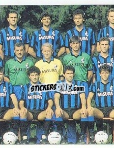 Sticker Team Photo (1986-87)