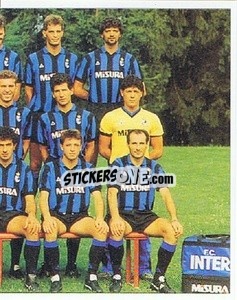 Sticker Team Photo (1987-88) - La Storia dell'Inter
 n. 268 - Masters Edizioni