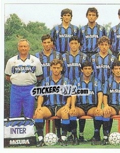 Sticker Team Photo (1988-89)