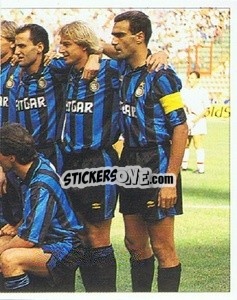 Sticker Team Photo (1991-92)