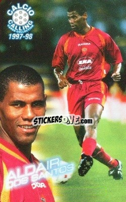 Sticker Aldair dos Santos - Calcio Calling 1997-1998
 - Panini