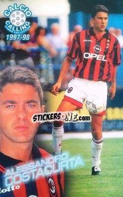 Sticker Alessandro Costacurta - Calcio Calling 1997-1998
 - Panini