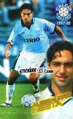 Sticker Alessandro Nesta - Calcio Calling 1997-1998
 - Panini