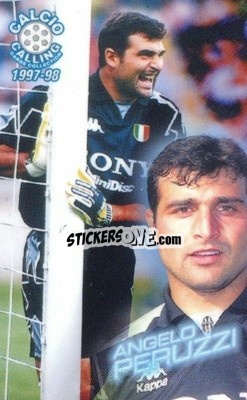Sticker Angelo Peruzzi - Calcio Calling 1997-1998
 - Panini