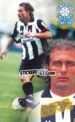 Sticker Antonio Conte - Calcio Calling 1997-1998
 - Panini