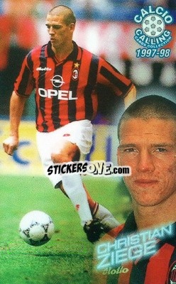 Cromo Christian Ziege - Calcio Calling 1997-1998
 - Panini