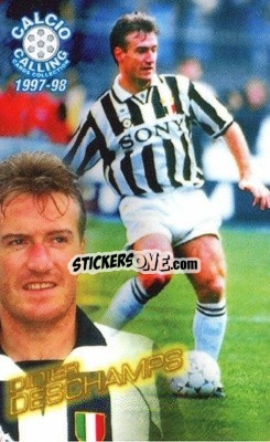Sticker Didier Deschamps - Calcio Calling 1997-1998
 - Panini