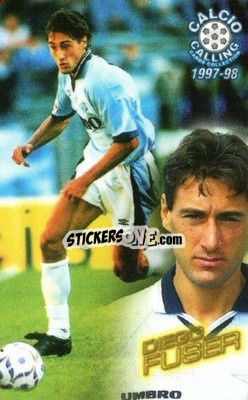 Sticker Diego Fuser - Calcio Calling 1997-1998
 n. 26 - Panini
