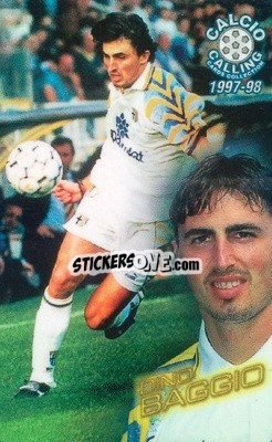 Sticker Dino Baggio - Calcio Calling 1997-1998
 - Panini