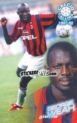 Sticker George Weah