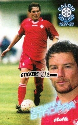 Sticker Giovanni Stroppa - Calcio Calling 1997-1998
 - Panini