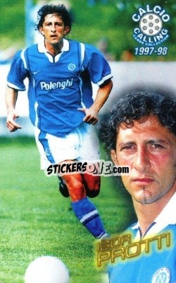 Sticker Igor Protti - Calcio Calling 1997-1998
 - Panini