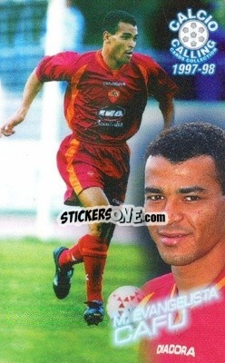 Cromo M.Evangelista Cafù - Calcio Calling 1997-1998
 - Panini