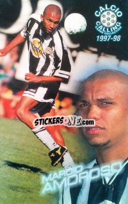 Sticker Marcio Amoroso - Calcio Calling 1997-1998
 - Panini