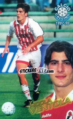 Figurina Nicola Ventola - Calcio Calling 1997-1998
 - Panini