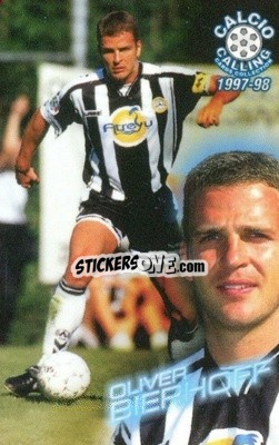 Sticker Oliver Bierhoff - Calcio Calling 1997-1998
 - Panini