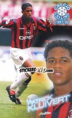 Sticker Patrick Kluivert - Calcio Calling 1997-1998
 - Panini
