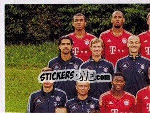 Cromo Mannschaft - FC Bayern München 2012-2013 - Panini