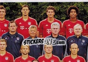 Sticker Mannschaft - FC Bayern München 2012-2013 - Panini