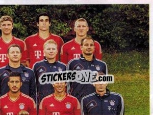 Sticker Mannschaft - FC Bayern München 2012-2013 - Panini