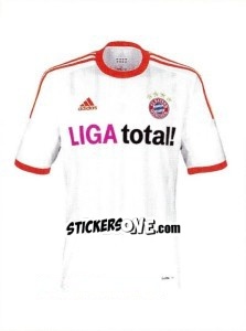 Sticker Trikot Away - FC Bayern München 2012-2013 n. 13 - Panini