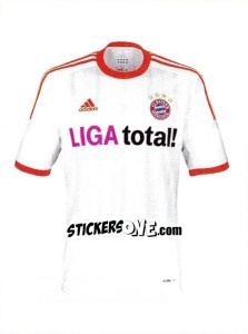 Figurina Trikot Away - FC Bayern München 2012-2013 - Panini