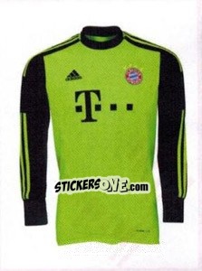 Sticker Trikot Torwart - FC Bayern München 2012-2013 - Panini