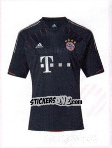 Sticker Trikot Champions League - FC Bayern München 2012-2013 n. 15 - Panini