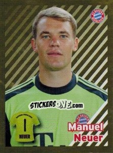 Sticker Manuel Neuer - FC Bayern München 2012-2013 n. 19 - Panini
